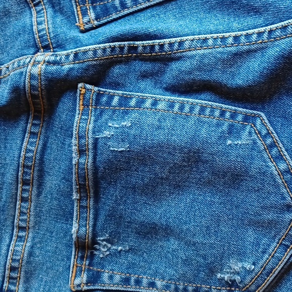 FREE PEOPLE We The Free Jean shorts button fly sz 24 clearance - Picture 5 of 6